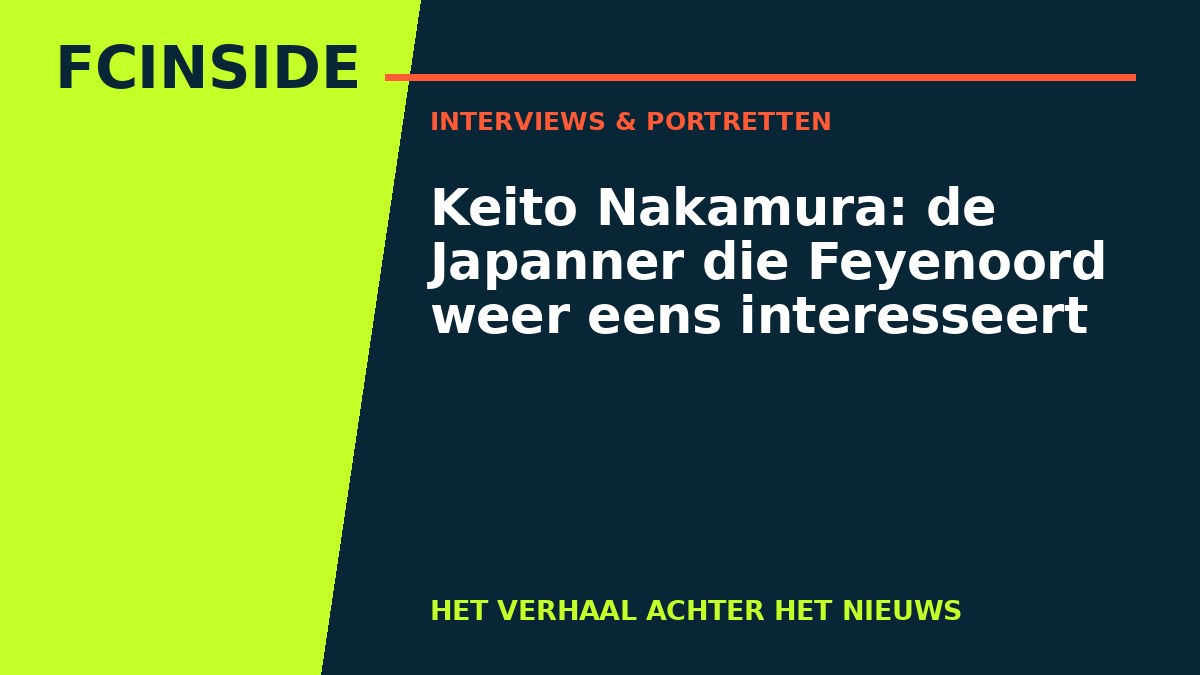 Feyenoord Linked with Japanese Star Keito Nakamura